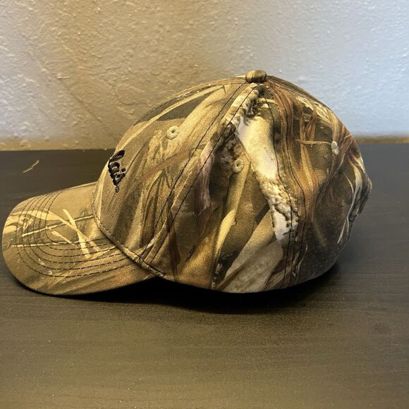 Cabela’s Men’s Camouflage Cap One Size Adjustable Snapback Embroidered Green - Picture 2 of 6